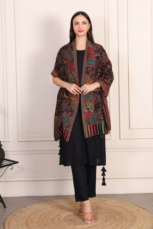 GIRRAJ PASHMINA FW KAANI JAAT STOLE