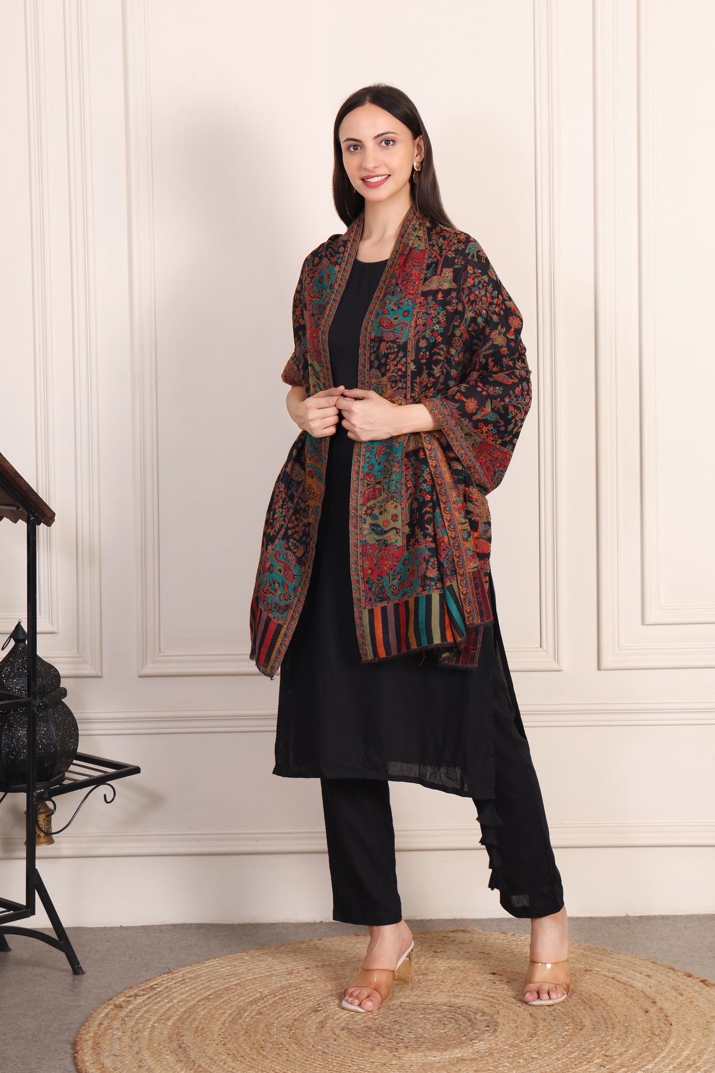 GIRRAJ PASHMINA FW KAANI JAAT STOLE