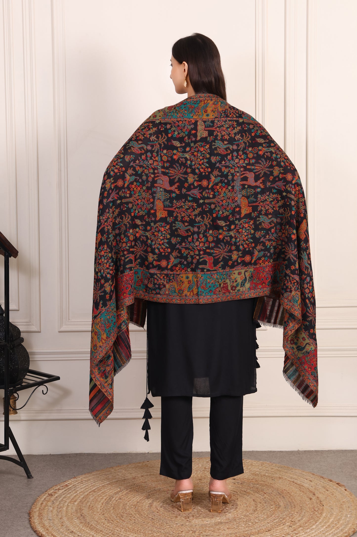 GIRRAJ PASHMINA FW KAANI JAAT STOLE
