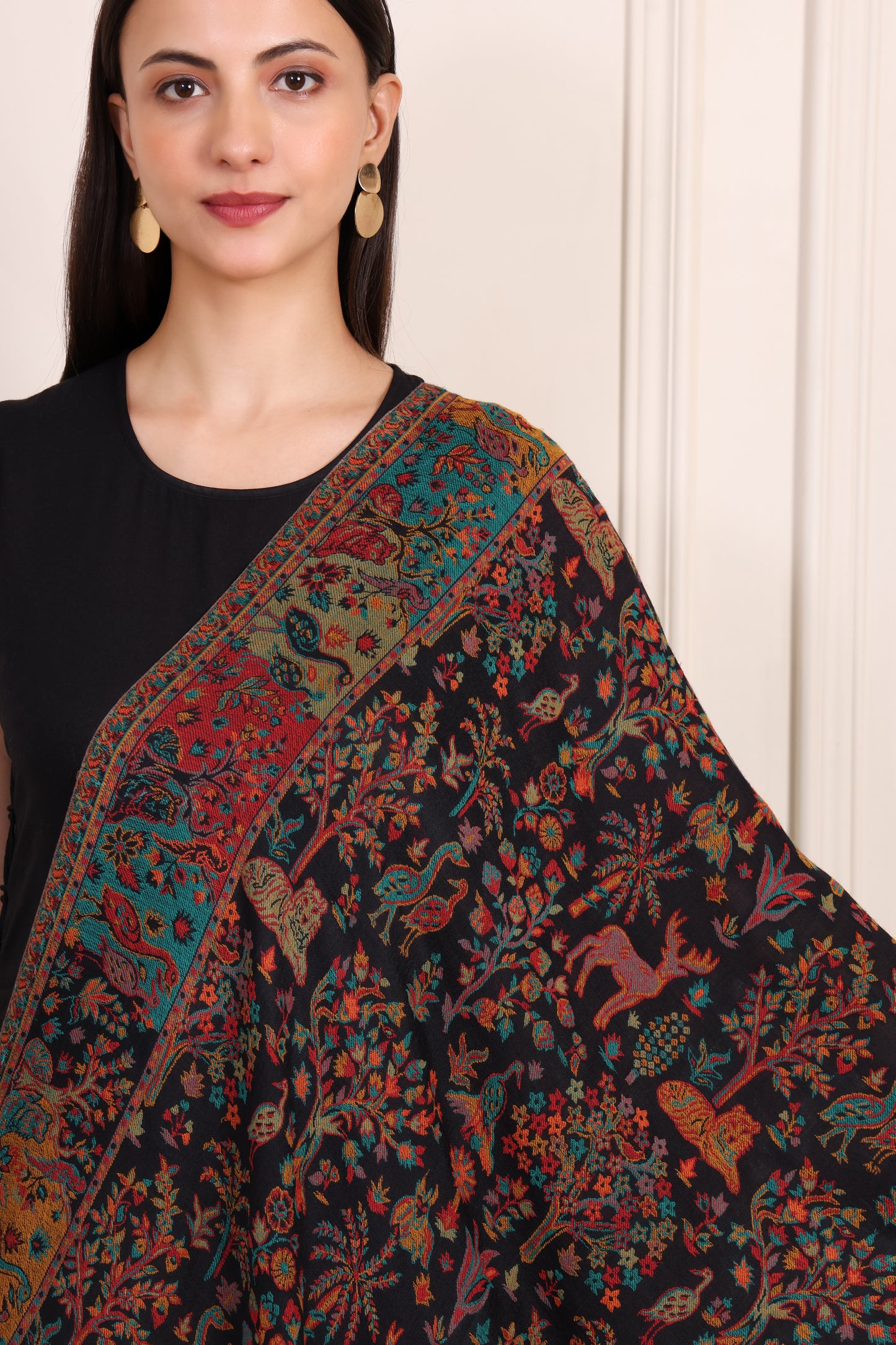 GIRRAJ PASHMINA FW KAANI JAAT STOLE