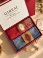 GIRRAJ COUPLE GIFT BOX STOLE