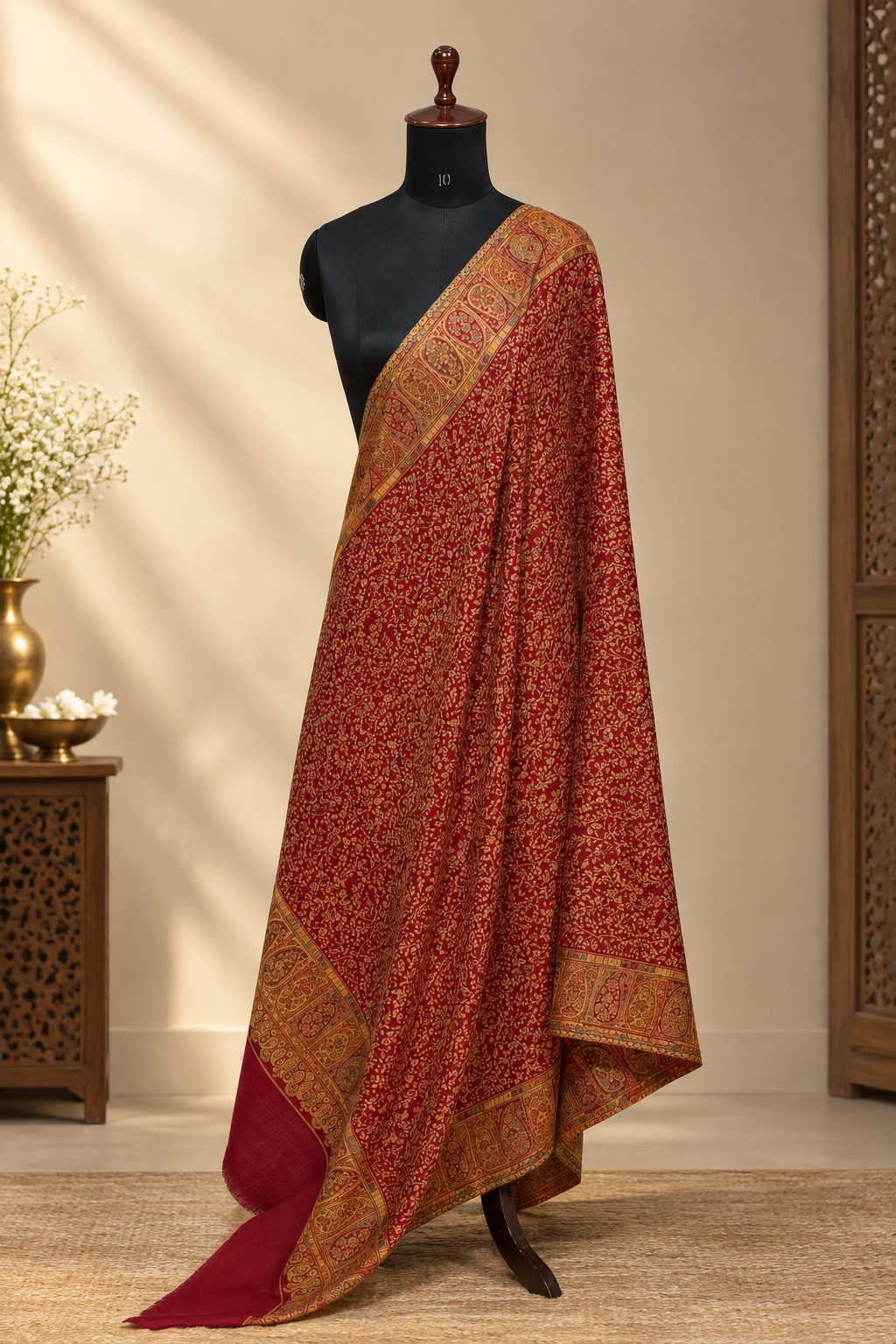 GIRRAJ SHAWL FOR COUPLE WITH GIFT BOX
