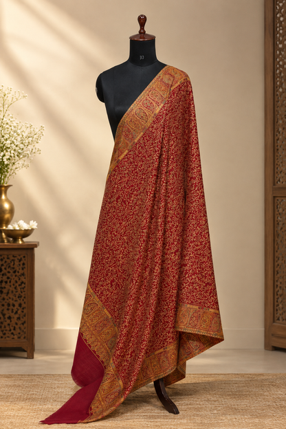 GIRRAJ SHAWL FOR COUPLE WITH GIFT BOX