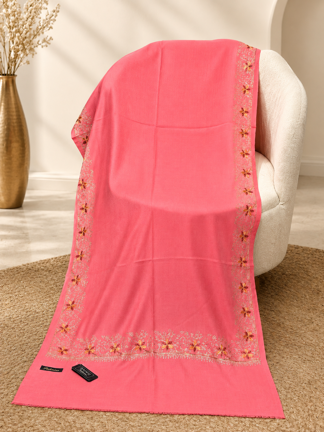 GIRRAJ WOMEN'S PANSY ZARI
