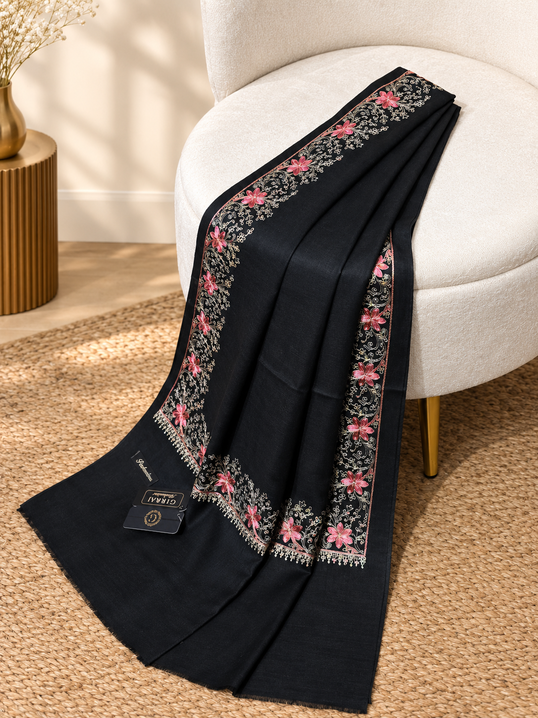 GIRRAJ WOMEN'S PANSY ZARI
