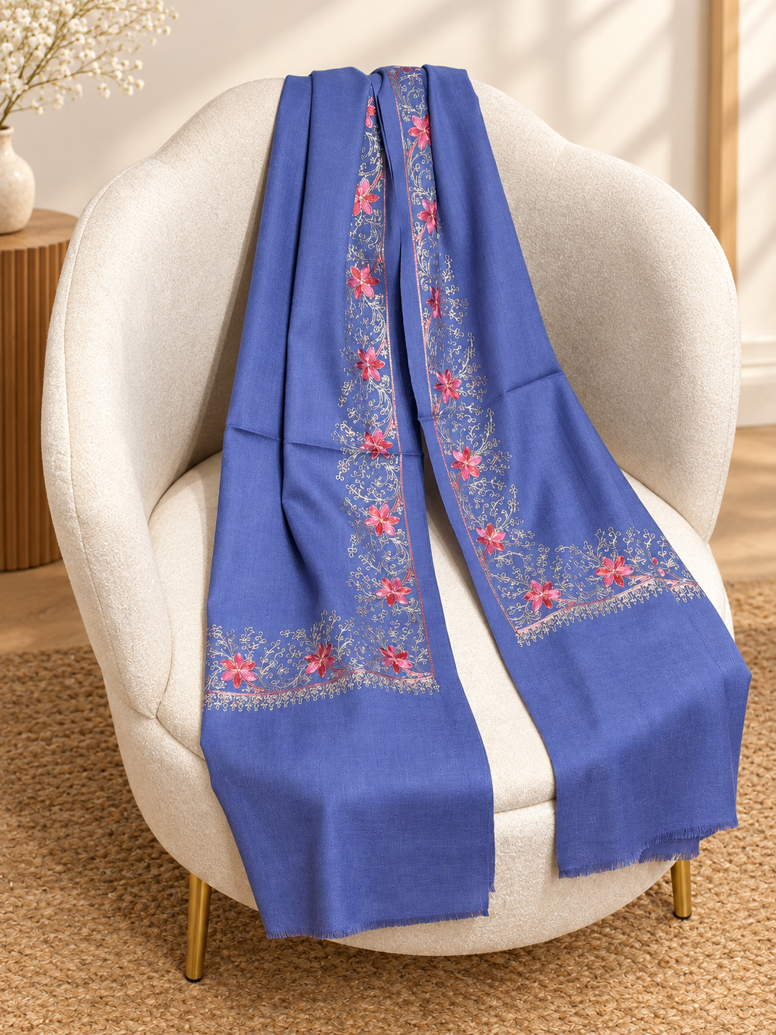 GIRRAJ WOMEN'S PANSY ZARI