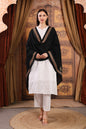 GIRRAJ PASHMINA 4 SIDE BORDER AMBI STOLE