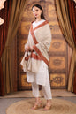 GIRRAJ PASHMINA 4 SIDE BORDER EMBROIDERY STOLE