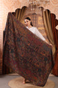 GIRRAJ PASHMINA ZARI KAANI BLACK COLOUR SHAWL