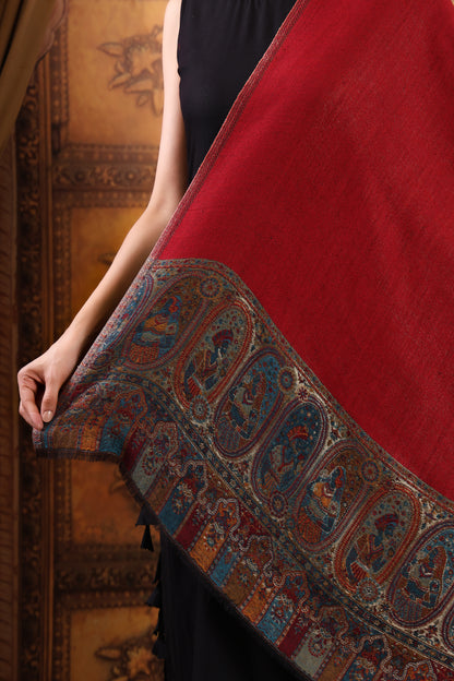 GIRRAJ PASHMINA ZARI R/V PALLA