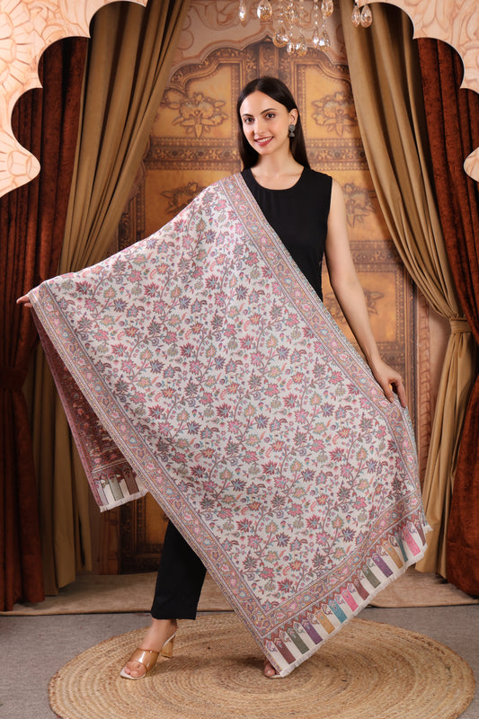 GIRRAJ PASHMINA KAANI STOLE