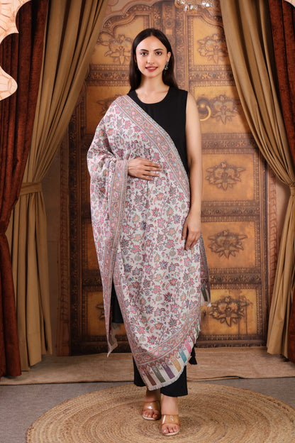 GIRRAJ PASHMINA KAANI STOLE