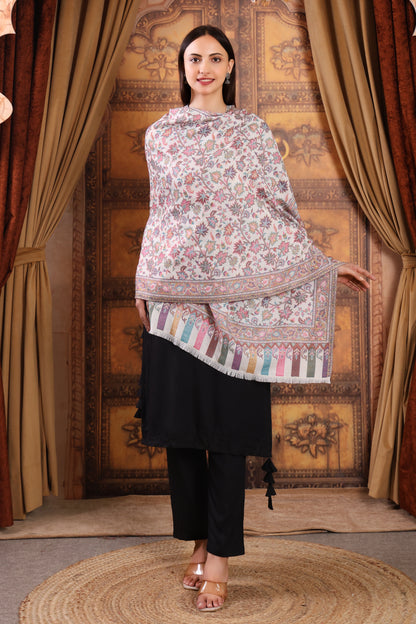 GIRRAJ PASHMINA KAANI STOLE