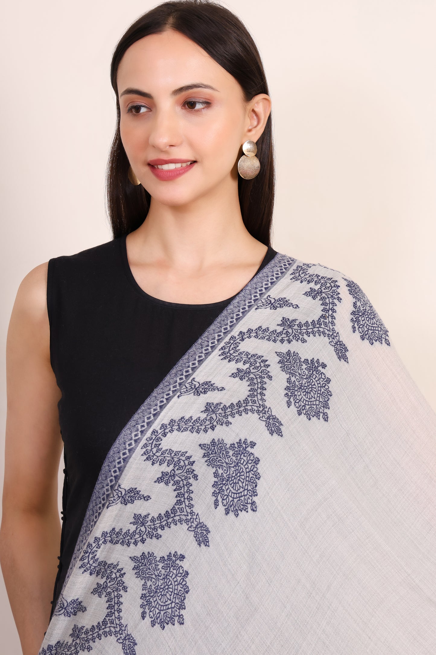 GIRRAJ PASHMINA FW CROSS BORDER STOLE