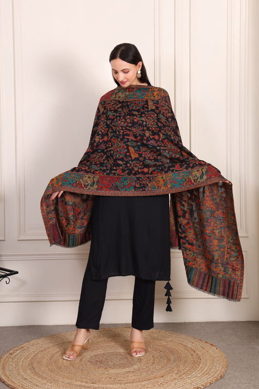 GIRRAJ PASHMINA FW KAANI JAAT STOLE